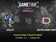 Higley Knights vs Notre Dame Prep Saints Arizona high School Football free Stream