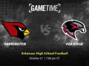 Farmington Cardinals vs Pea Ridge Blackhawks Free Stream Arkansas High School Football