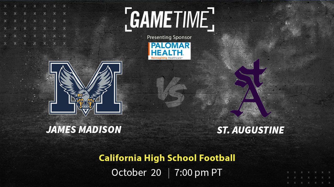 Saint Agustine Saints vs Madison Warhawks Free Stream California High School Football