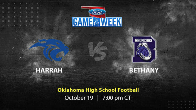 Harrah Panthers vs Bethany Bronchos Free Stream Oklahoma High School Football