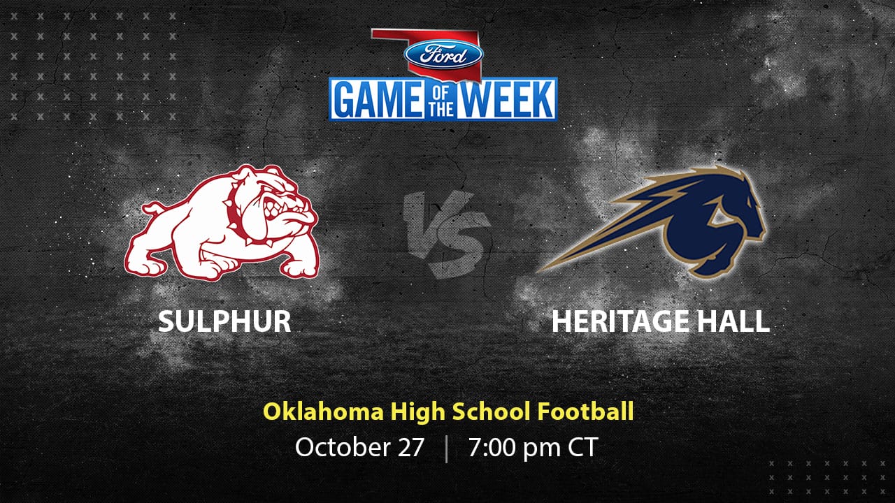 Sulphur Bulldogs vs Heritage Hall Chargers Free Stream Oklahoma High School Football