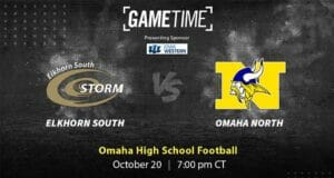 Elkhorn South Storm vs Omaha North Vikings Free Stream Omaha high School Football