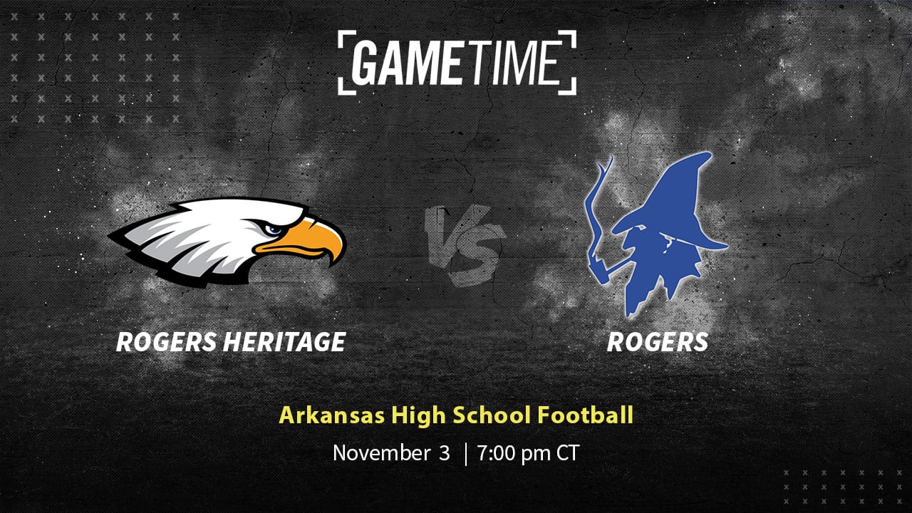 Rogers Heritage War Eagles vs Rogers Mountaineers Free Stream Arkansas High School Football 