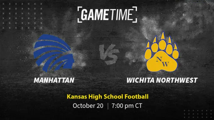 GameTime High School Football: Manhattan Indians vs Wichita Northwest Grizzlies – 10/20 Manhattan Indians vs Wichita Northwest Grizzlies Free Stream Kansas High School Football