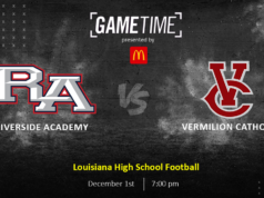 Riverside Academy Rebels vs Vermilion Catholic Eagles Louisiana semifinal Playoffs Free Stream Louisiana High School Football